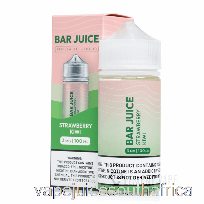 Vape Pods Strawberry Kiwi - Bar Juice - 100Ml 3Mg